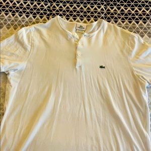 Lacoste button up T-shirt